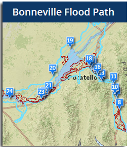 Bonneville Flood Path