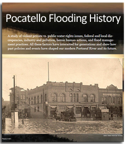 Pocatello Flooding Timeline